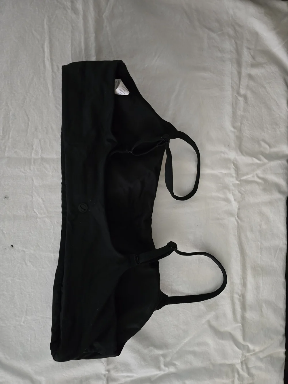Black Bralette with Adjustable Straps